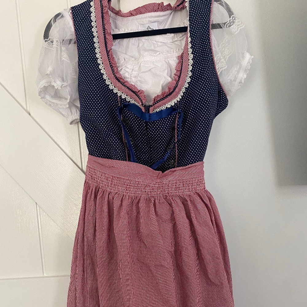 Womens Dirndl Oktoberfest Dress
